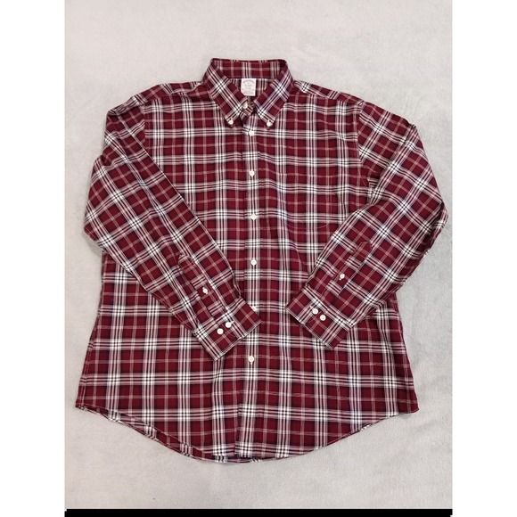 Brooks Brothers Other - Brooks Brothers Shirt Mens XL Red Long Sleeve Button Down Regent Original Polo